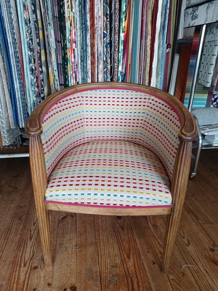 Restauration de fauteuils années 50 à Gradignan