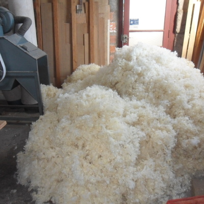 Confection matelas en laine